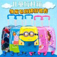 2019 Cute Animal Suitcase Children Rolling Luggage bag Spinner kids travel Bags Cabin Cartoon Scooter Trolley kids luggage