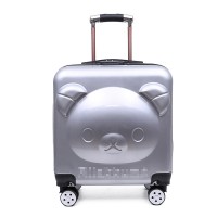 Factory wholesale  Popular Custom Design 3D Print Travel Trolley Children  Luggage